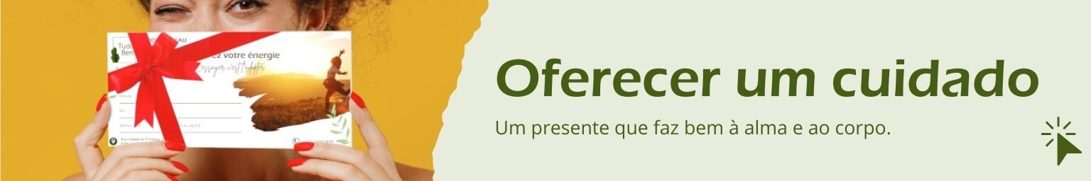 Vale-presente Tudo Bem – Oferecer um cuidado em Olhão, Algarve