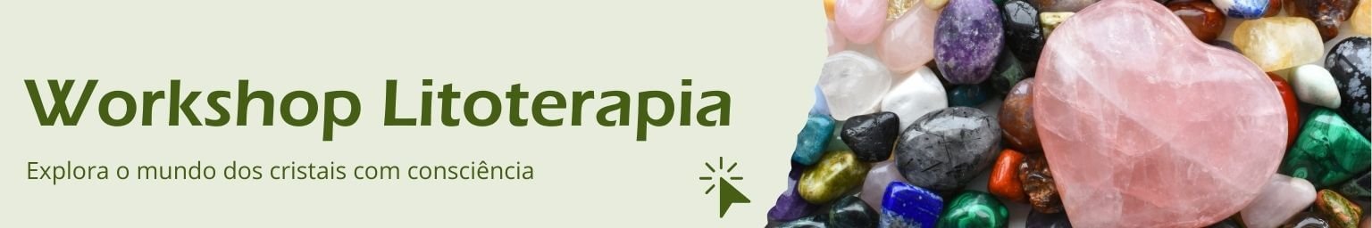 Workshops Lito – explora o mundo dos cristais com consciência com Tudo Bem em Olhão, Algarve